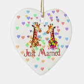 キリ結婚ン セラミックオーナメント (右)