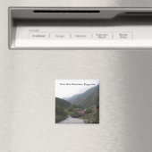 キルギスの天山山脈 マグネット (インサイチュ (食洗機))