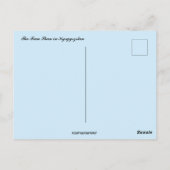 キルギスの天山 ポストカード (裏面)