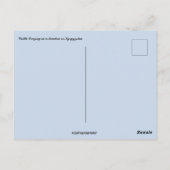 キルギスの牧草地で放牧 ポストカード (裏面)