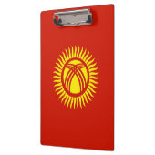 キルギスタンの旗 クリップボード (左)