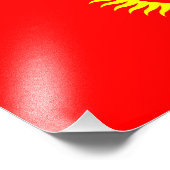 キルギスタン国旗 フォトプリント            (角)