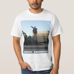 キルギスタン・ビシュケク・レーニン像 Tシャツ