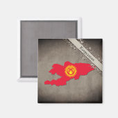 キルギスタン マグネット (正面/裏面)