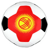 キルギス国旗 サッカーボール (回転)