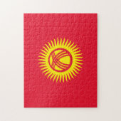 キルギス国旗 ジグソーパズル (縦)