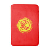 キルギス国旗 バスマット (正面縦)
