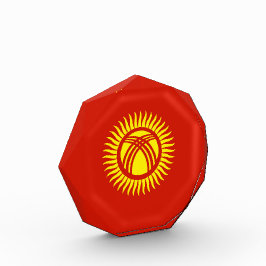 キルギス国旗 フォトブロック