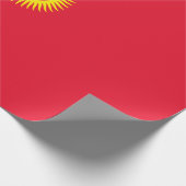 キルギス国旗 ラッピングペーパー (角)