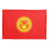 キルギス国旗 枕カバー (裏面)