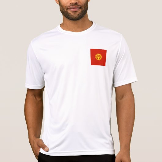 キルギス国旗 Tシャツ (正面)
