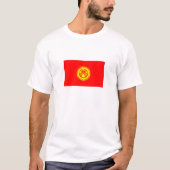 キルギス国旗 Tシャツ (正面)