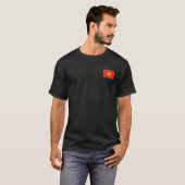 キルギス国旗Tシャツ Tシャツ (正面フル)