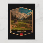 キルギス ポストカード (正面)