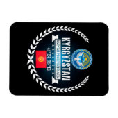 キルギス マグネット (横)