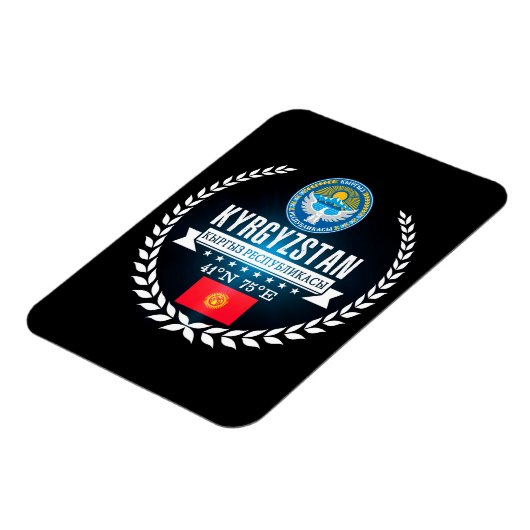 キルギス マグネット (左側)