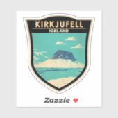 キルクジュフェルアイスランドラベルアートヴィンテージ シール (シート)