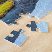 キルクジュフェル山アイスランド ジグソーパズル (側面)