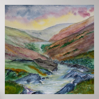 キルクストーンパス – イングリッシュレイク地区 ポスター