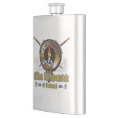 キルクパトリック氏バッジ フラスク (左)