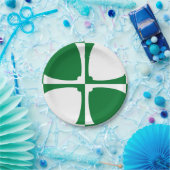 キルクブライトシャー国旗の紙プレート ペーパープレート (パーティー)