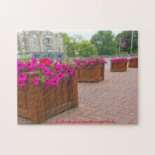 キルクリレンからのクリスマスの挨拶 ジグソーパズル (横)