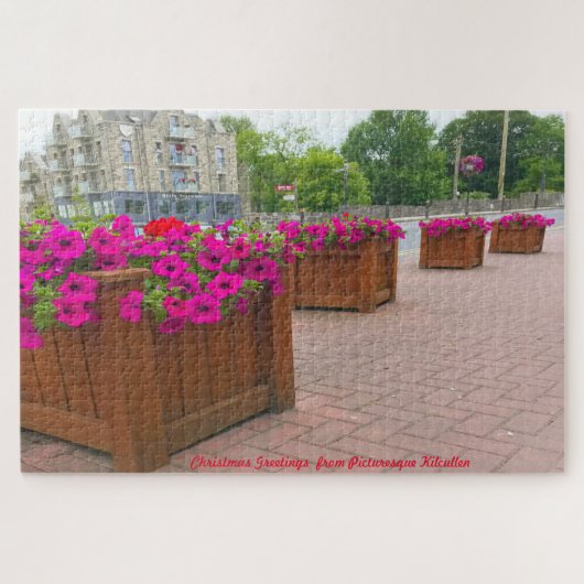 キルクリレンからのクリスマスの挨拶 ジグソーパズル (横)