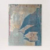 キルクレンの塔だ。クリスマスグリーティングズジー ジグソーパズル (縦)