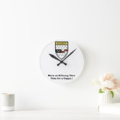 キルケニーの時間にクッパを食べていた。 ラウンド壁時計 (ホーム)