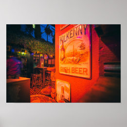 キルケニーアイリッシュビール ポスター