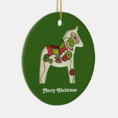 キルターのクリスマスオーナメント セラミックオーナメント (右)