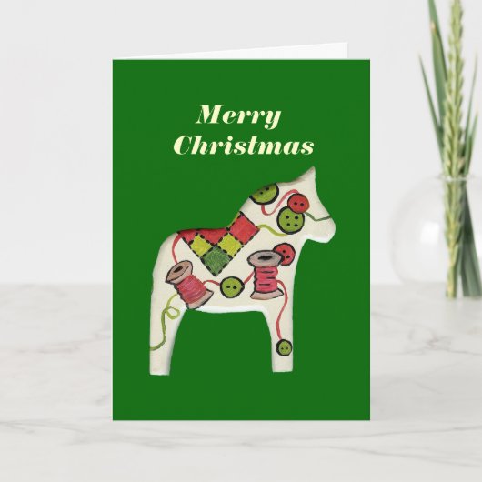 キルターのクリスマスカード シーズンカード (正面)