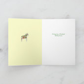 キルターのクリスマスカード シーズンカード (内部)