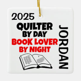 キルターは読のカスタム セラミックオーナメント