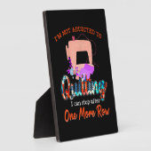 キルターイム中毒ではないキルティングギフト フォトプラーク (側面)