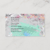 キルターキルト用品ショップ+名刺 名刺 (裏面)