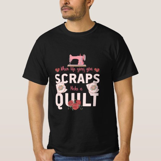 キルターギフト |人生与えが終わる時 Tシャツ (正面)