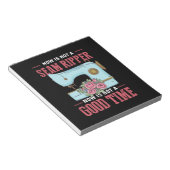 キルターギフト |今は良い時間ではない ノートパッド (アングル)