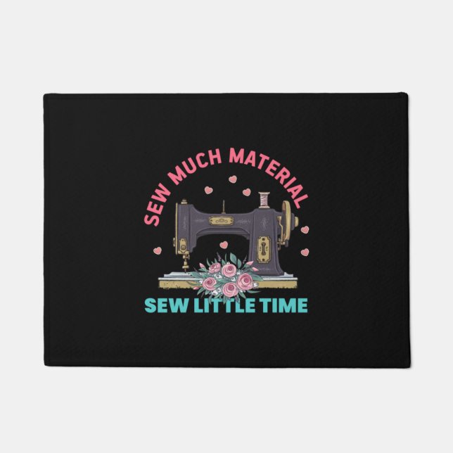 キルターギフト |大量の材料を縫う ドアマット (正面)