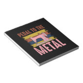 キルターギフト |金属にペダル ノートパッド (アングル)