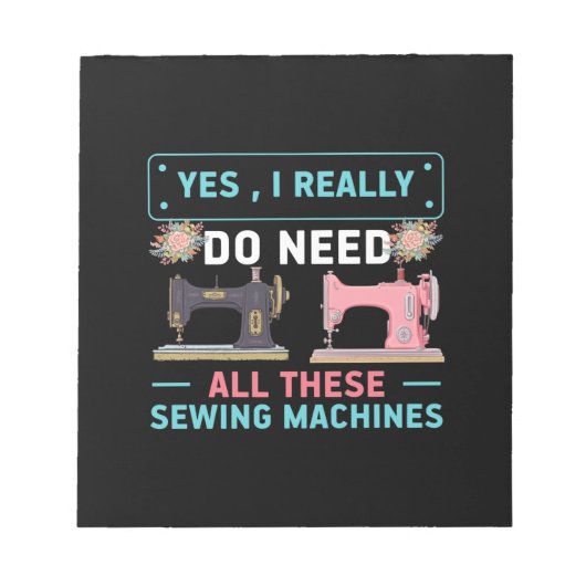 キルターギフト |Yesが本当に必要 ノートパッド (正面)