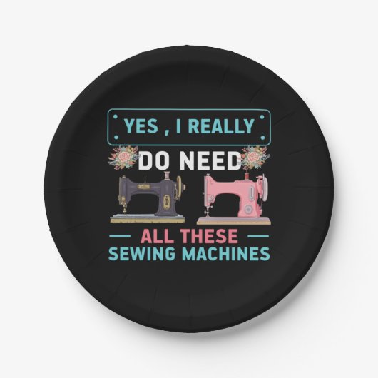 キルターギフト |YesIが本当に必要 ペーパープレート (正面)