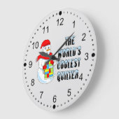 キルタークールー ラージ壁時計 (傾斜)