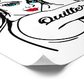 キルターロージーザリベーターピンアップ ポスター (角)