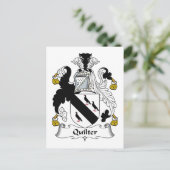 キルター家紋 ポストカード (スタンド正面)