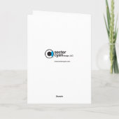 キルター用のUnFinished Object (UFO)グリーティングカード カード (裏面)