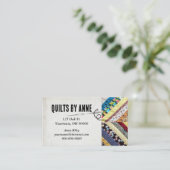 キルター用キルトパターン 名刺 (スタンド正面)