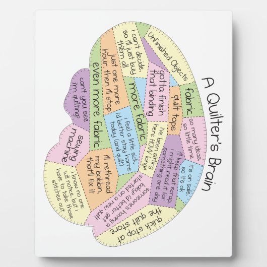 キルター脳 フォトプラーク (正面)