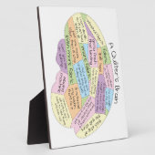 キルター脳 フォトプラーク (側面)