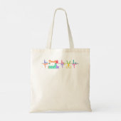 キルター裁縫ハートビートキルティング恋人MM トートバッグ (裏面)